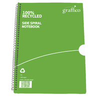 Graffico Recyc Wbnd Notebook A4 Pk10