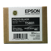 Epson T5801 Ink Cartridge Photo Blk