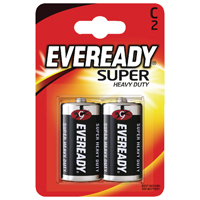 Eveready Super HD Size C Battery Pk2