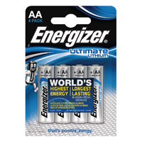 Energizer Ultimate AA Battery Pk4 Energizer Ultimate AA Battery Pk4