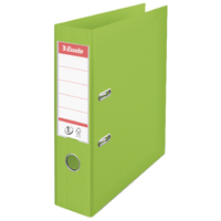 Esselte 75mm Lach File A4 Green Pk10