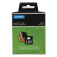 Dymo Lever Arch Labels 190mm x 59mm