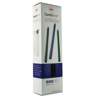 GBC CombBind A4 8mm Bind Comb Pk100