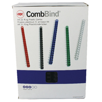 GBC CombBind A4 22mm Bind Comb Pk100