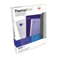 GBC Leather ThermaBind A4 Blu Pk100