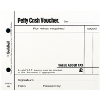 Guildhall Petty Cash Pad 100Lf Pk 5