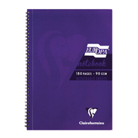 Europa A5 Notebook Purple Pk5