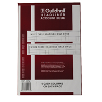 Guildhall Account 6 Cash Column/Page
