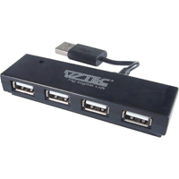 VZTEC USB2 Hub 4-Port PC Pd 25-0054