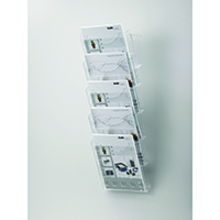 Helit Wall Lit Disp 5xA4 Pockets