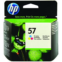 HP 57 Ink Cart Tri-color 17ml CMY