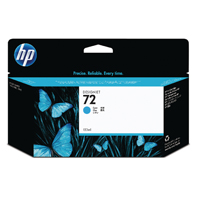 HP 72 DesignJet Ink Cart 130ml Cyan