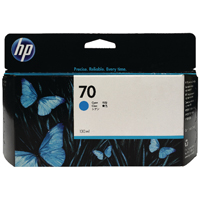 HP 70 DesignJet Ink Cart 130ml Cyan