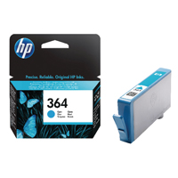 HP 364 InkJet Cartridge Cyan CB318EE