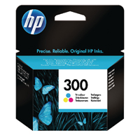 HP 300 Ink Cart Tri-colr CMY CC643EE