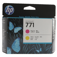 HP 771 DJet Printhead Mag/ Ylw