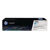 HP 126A Laserjet Toner Cart Cyan