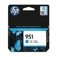 HP 951 OfficeJet Ink Cyan CN050AE