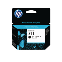 HP 711 DesignJet Ink Black CZ133A