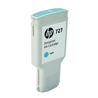 HP 727 300ml Ink Cartridge Cyan
