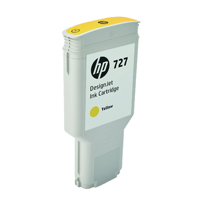 HP 727 300ml Ink Cartridge Yellow