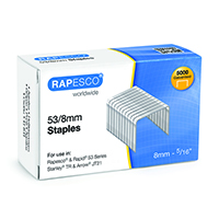 Rapesco Staples 53/8mm Pk5000