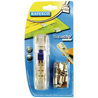 Rapesco Supaclip 40 Dispenser Clear