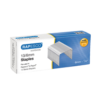 Rapesco No 13/6 Mtl 6 Staples Pk5000