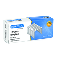Rapesco No 13/8 Mtl 8 Staples Pk5000