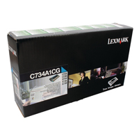 Lexmark Cy Rtn Prog 6K Tnr C734A1CG