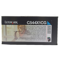 Lexmark Cy Rtn Prog 4K Tnr C544X1CG