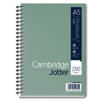 Cambridge Jotter Notebk A5 200P Pk3