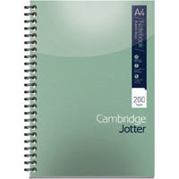 Cambridge Jotter Notebk A4 200P Pk3