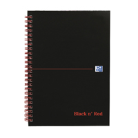 Black n Red HB Rule Notebook A5 Pk5 Black n Red HB Rule Notebook A5 Pk5