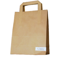 Paper Takeaway Bag Brown Pk250 Paper Takeaway Bag Brown Pk250