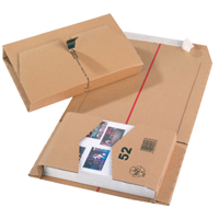 Mailing Box 251x165x60 Brwn Pk25