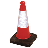 Sand Weighted Cone 500mm Red/White