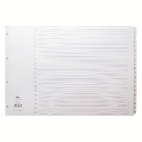 Concord Clasc A3 1-20 Mylar Indx Wht