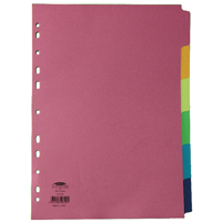 Concord Dvdr 6-Part A4 160gsm Ast