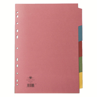 Concord Dvdr 5-Part A4 Mcol Pk5