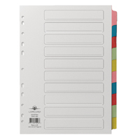 Concord Dvdr 10-Part A4 Mcol Tabs