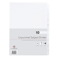Concord Upchd DVDr 10-Part Wht Pk10