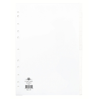 Concord Subject Dvdr 20-Part Wht