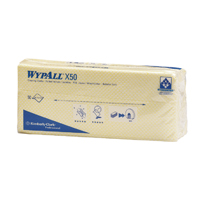 Wypall X50 Cleaning Cloths Ylw Pk50