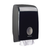 Aquarius Hand Towel Dispenser Black Aquarius Hand Towel Dispenser Black