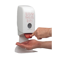 Aquarius Sanitiser Dispenser 1L Wht