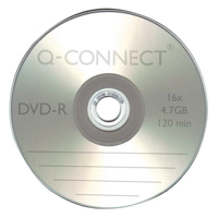 Q-Connect DVD-R 4.7GB Cake Box Pk25