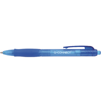 Q-Connect Retractable Ball Pen Blue