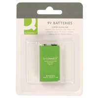 Q-Connect 9V Alkaline Battery