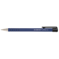 Q-Connect Lamda Ball Pen Blue Pk12